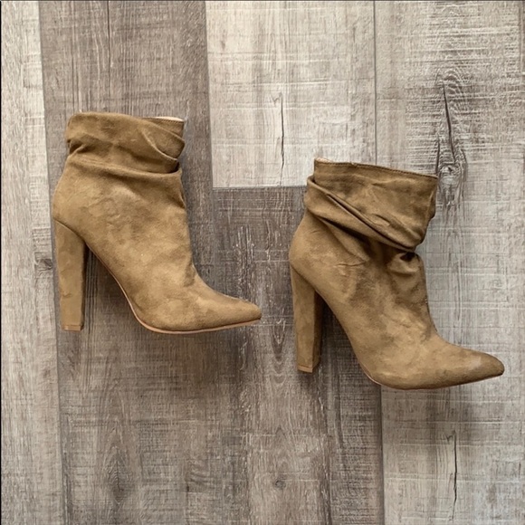 FN TAN BOOTIES NWOT - Picture 2 of 4